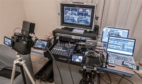 Camera setup for live stream